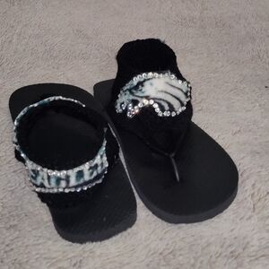 Philadelphia eagles croc sport shoes